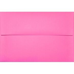 4x6 Photo Envelopes - Hot Pink - 4 1/8 x 6 1/8 (Pack of 50)