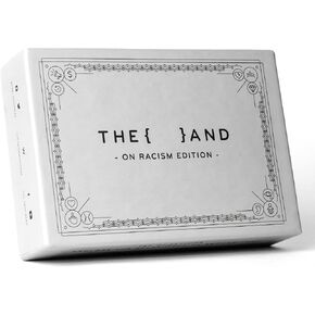 {THE AND} On Racism Edition - 199 Critical Thinking Discussion Cards Around Social Justice, Racial Equity, & Prejudice - Create Open and Honest Dialogue on Human Rights & Diversity by The Skin Deep