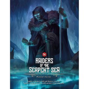 Modiphius Entertainment: Raiders of The Serpent Sea: Campaign Guide (5E) - Hardcover RPG Book, Roleplaying Game, Takes 4-6 Players from Level 1 - 16