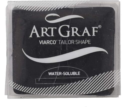Art Graf Water-Soluble Tailors Chalk Square Disc, Carbon Black in Saudi Arabia