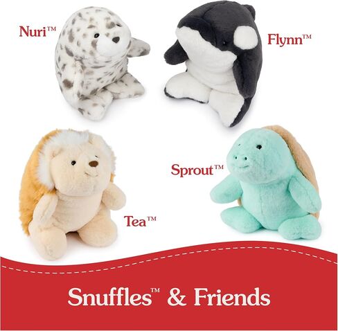 GUND Flynn Orca Whale Plush, Premium Whale Stuffed Animal for Ages 1 and Up, Black/White, 10" in Kuwait