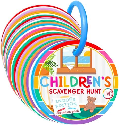Children's Scavenger Hunt Cards | Toddler Activities for 2, 3 Year Olds & Up | Toddlers Activity | Learning Games for Kids (Classic) in Kuwait