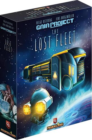Capstone Games: Gaia Project, The Lost Fleet Expansion, Strategy Board Game, 1 to 4 Players with a Challenging Solo Mode, Ages 14 and Up in Kuwait
