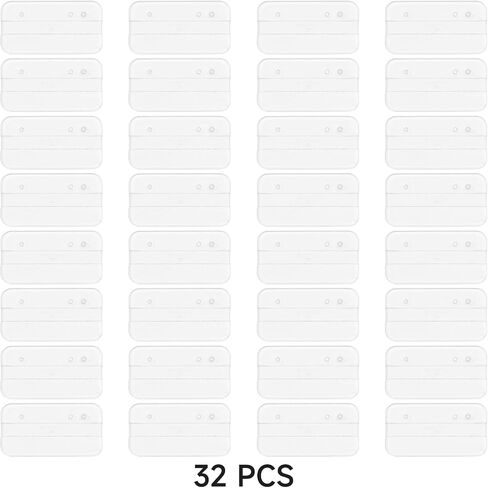 32 Pieces Plastic Action Figure Display Stand Base ,Multi-PEG Model Support Stand Compatible with 6 inch Star Wars Black Series Figure Toy (32PCS-Black-Round) in Saudi Arabia