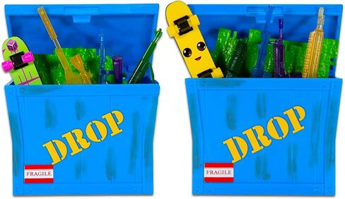 مجموعة Fortnite Blind Bag Action مجموعة - حزمة مع قفص الإمداد ، الصدر Henchman ، و Battle Box Plus ملصقات | صندوق تمثيل لعبة Fortnite Mystery Toy in Kuwait