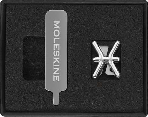 Moleskine Pin, Zodiac, Pisces, Silver in Kuwait