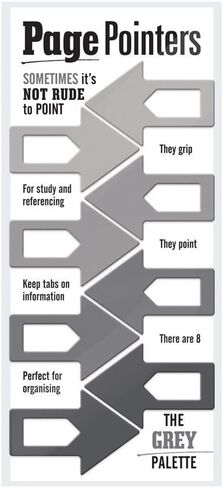 IF Page Pointers Page Markers- Grey, 32001 in Kuwait