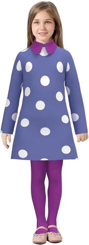 عواطف الأطفال الرسوم المتحركة زي فيلم Girls Envy Inspired Cosplay Outfit Birthday Halloween Cosplay in Kuwait