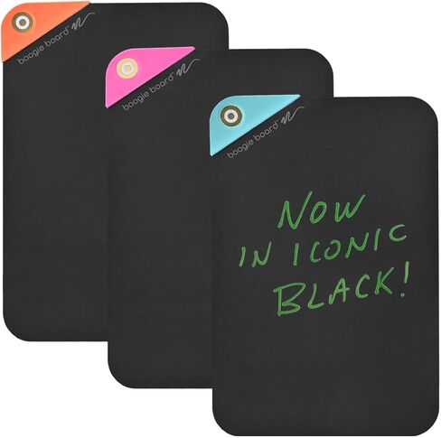 Boogie Board VersaNotes Starter Pack, Reusable 3-Pack 4x4 Dry-Erase and Sticky Note Alternative for Home and Office, Includes 3 VersaNotes, Magnetic Mounting Plates, Instant Erase, and VersaPen Stylus in Saudi Arabia