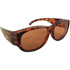 Fit Over Sunglasses Blue Blocker Driving Lens Wear Over Prescription Glasses