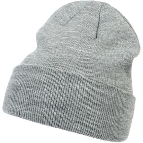 ZiMWoo Beanie Hat for Women Men Acrylic Winter Hat Knit Skull Cap Warm Ski Hats Cuffed Beanie