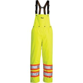 VIKING Men's Vk Journeyman 300d Insulated Safety Bib Pant Grn (Ansi)