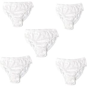 Men's Disposable Pure Cotton Underwear Travel Panties One Size White(5pcs/pk)