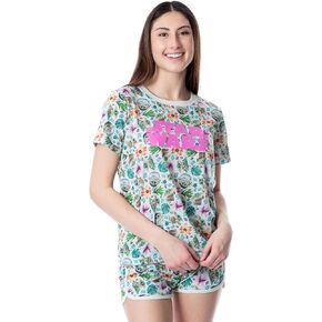 Star Wars Women's The Mandalorian The Child Sleep Pajama Set Short