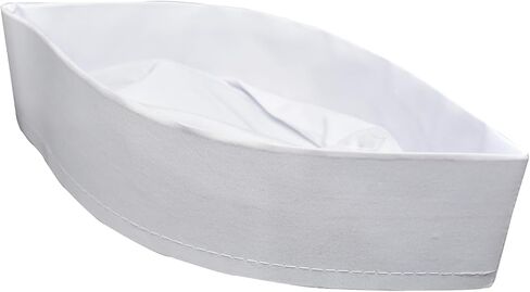 1 Pcs Kufi Koofi Kofi Topi Imam Cap Hat Egyptian Plain White Prayer Muslim Islamic Mens Top Simple Stitch Design Fabric Skull Religious Ceremony Men Headwear Worship Soft Comfortable in Saudi Arabia