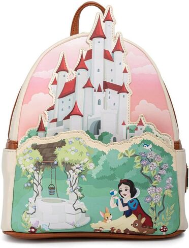 Loungefly Snow White Castle Disney Princess Mini Backpack Purse in Saudi Arabia