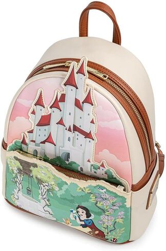 Loungefly Snow White Castle Disney Princess Mini Backpack Purse in Saudi Arabia
