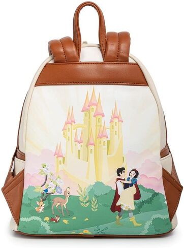 Loungefly Snow White Castle Disney Princess Mini Backpack Purse in Saudi Arabia