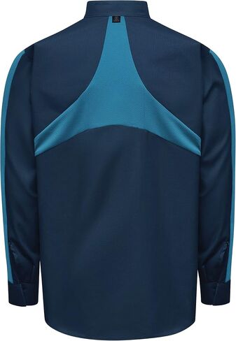 Red Kap Men's Long Sleeve Two-Tone Pro+ Work Shirt with Oilblok and Mimix in Saudi Arabia