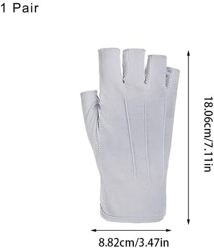 LIANGGEHAIZI 2 Pcs Cycling Gloves Anti Slip Breathable Half Finger Driving Gloves Mountain Road Bike Gloves for Outdoor Activities Climbing Hiking Camping in Kuwait