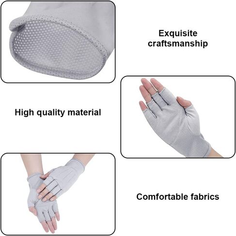 LIANGGEHAIZI 2 Pcs Cycling Gloves Anti Slip Breathable Half Finger Driving Gloves Mountain Road Bike Gloves for Outdoor Activities Climbing Hiking Camping in Kuwait