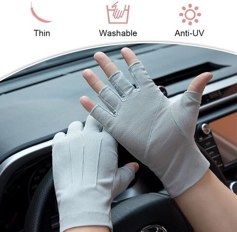 LIANGGEHAIZI 2 Pcs Cycling Gloves Anti Slip Breathable Half Finger Driving Gloves Mountain Road Bike Gloves for Outdoor Activities Climbing Hiking Camping in Kuwait