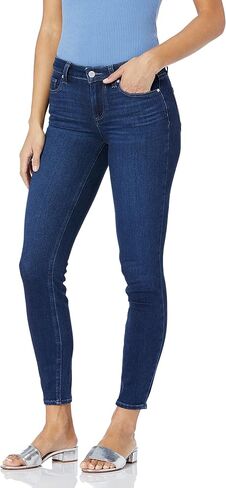 Women's Muse Transcend Vintage Mid Rise Skinniest Ankle Jean in Saudi Arabia