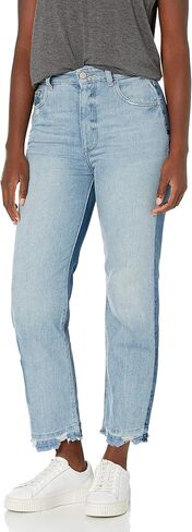 DL1961 Women's Jerry High Rise Vintage Straight Leg Jean in Saudi Arabia