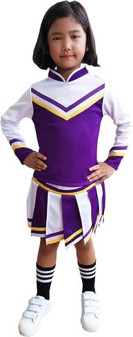 إجمالي 2550 فستان أطفال/بنات صغير رياضي للمشجعين بأكمام طويلة زي موحد للهالوين in Kuwait