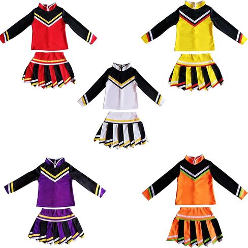 إجمالي 2550 فستان أطفال/بنات صغير رياضي للمشجعين بأكمام طويلة زي موحد للهالوين in Kuwait