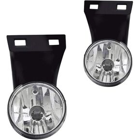 A ABIGAIL Driving Fog Lights Lamps Replacement for 1994-2001 Dodge Ram 1500 2500 3500 Pick Up Truck with 881 12V 27W Halogen Bulbs (Clear Lens)