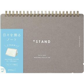 DESIGNPHIL Midori 13808006 Notebook, A5 Plus Stand, Cross Ruled in Kuwait