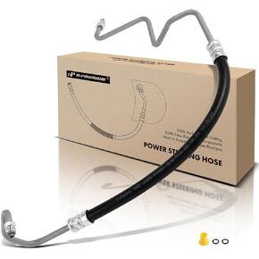 A-Premium Power Steering Pressure Line Hose Assembly Compatible with Dodge Grand Caravan Chrysler Town & Country Plymouth Grand Voyager 1990-1995 3.3L 3.8L