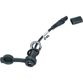 CABLE, O-40s, Weatherproof Bulkhead/Panel Mount SAE Power Point