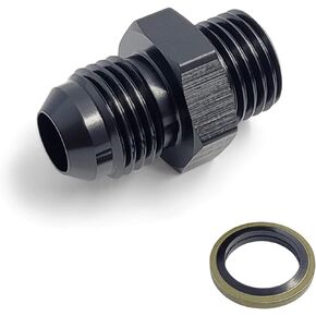 M14x1.5 to 6AN Fitting - Straight Metric to Flare Male Adapter