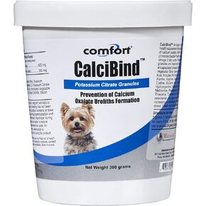 Comfort Potassium Citrate Microencapsulated Granules Supplement for UTI Treatment, Inhibits Urinary Stone Formation in Cats and Dogs