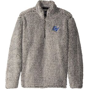 Oxford Adult Men Owen ¼ Zip Heather Sherpa Pullover