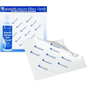 Aramith Micro Fiber Cloth 7 1/8" x 7" for Professional Billiard Ball Maintenance