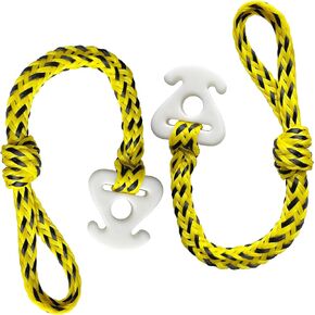 Boat Tube Towable Rope Quick Connector,Tow Rope for Tubing, Ski Rope for Water Skiing, Towable Tubes for Boating, Wakeboard Rope, Jet Ski, Watersports Gifts, 2 Pack