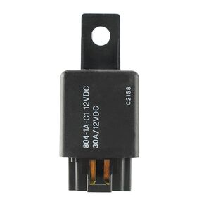804-1A-C1 12VDC 4Pins 30A 1 from A Quick Connect Automotive Relays air Conditioning Control Halogen Head lamp Control Horn Control Fog lamp Control SPNO