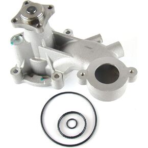 F3270 Engine Water Pump w/ 4 Bolts Pulley hub for 11-17 Ford F150 Lobo & 11-18 Mustang 5.0L (please check prior to purchasing if 3 or 4 bolts style is required for your vehicle)
