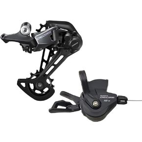 Shimano Groupset 12 Speed MTB Bike Rear Derailleur RD-M6100-SGS 12 Speed Right Shifter Lever SL-M6100-R 12 Speed for Mountain Bike