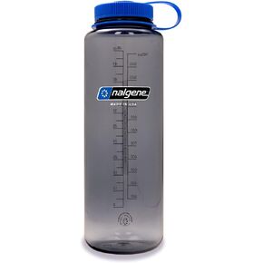 Nalgene 48 oz Wide Mouth Silo Water Bottle, Jade | BPA-Free, Durable & Lightweight, Leak Proof, Dishwasher Safe, Reusable Bottle for Hiking, Gym, Work & Travel in Saudi Arabia