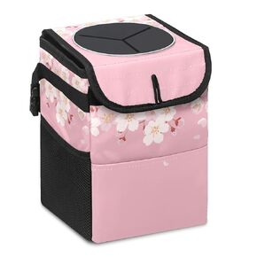 Car Trash Can – Lightweight and Portable with Durable Water-Resistant Coating, No Installation Required, Practical and Ample Capacity,Car Accessories Interior Car Organizer. Cactus