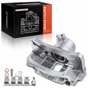 A-Premium Disc Brake Caliper Assembly with Bracket Compatible with Select Toyota and Lexus Models - 4Runner 2010-2020, Sequoia 2001-2007, GX460 2010-2020, GX470 2003-2009 - Rear Right Passenger Side