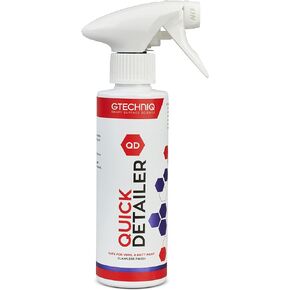 Gtechniq - Quick Detailer - Adds Gloss, Slickness, and Durability to Your Car Paintwork; Easy Spray-On Wipe Off Formula; Works with All Products; Trim and Glass Safe (1 Liter)