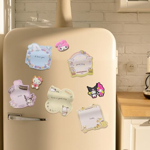 Anime Kitty ملاحظات لاصقة صغيرة 8 عبوات ملاحظات لاصقة لطيفة ملاحظات لاصقة شخصية لوازم مكتبية لطيفة لوازم مدرسية ممتعة (C) in Kuwait