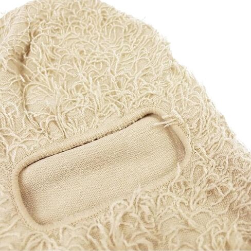 Yeat Distressed Ski Mask - A Furry Knitted Balaclava Full Face Mask for Men and Women Cold Weather Gear. in Saudi Arabia
