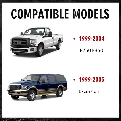 YIZBAP شريط مسار أمامي قابل للتعديل 2 "-6" لـ 1999-2004 F250 F350 1999-2005 شريط مسار فولاذي مزورة للرحلات لرفع التعليق 2 "-6" in Kuwait