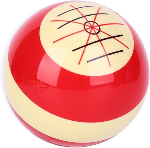 كرة البلياردو، كرة من الراتنج مقاومة للاهتراء مقاس 52 مم، كرة بلياردو مع خطوط ونقاط قياسية، ملحقات مساعدة لتدريب كرة السنوكر in Kuwait